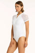 Sea Level Drift Short Sleeve One Piece